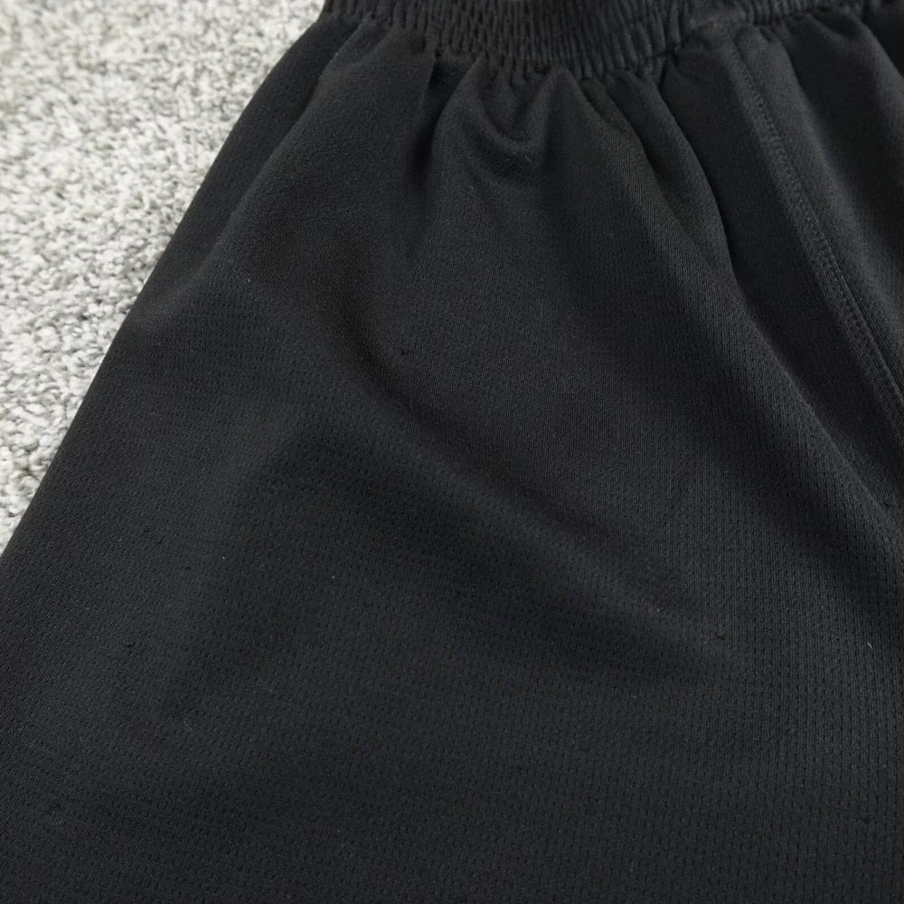 Adidas Shorts Mens Small Black Gray Basketball Athletic‎ Track Gym Run Jog Sport